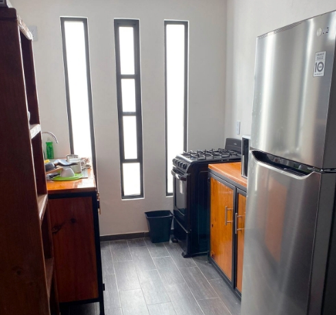 Cocina equipada en Mi Cuarto, Apizaco